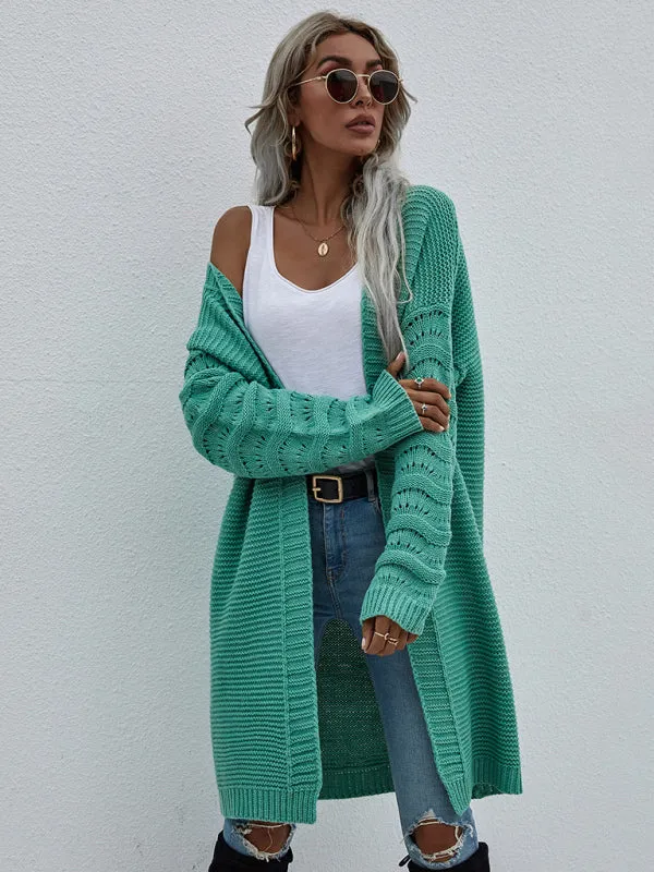 Anastasia Women's Open Front Cozy Knit Cardigan