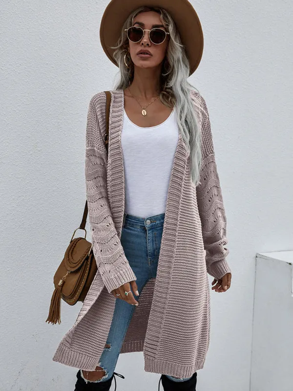 Anastasia Women's Open Front Cozy Knit Cardigan
