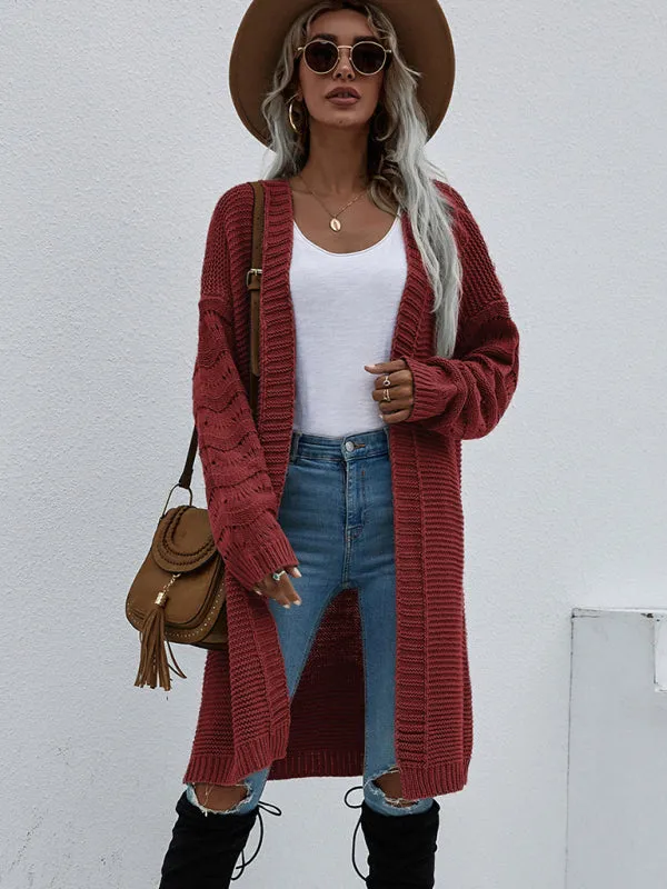 Anastasia Women's Open Front Cozy Knit Cardigan