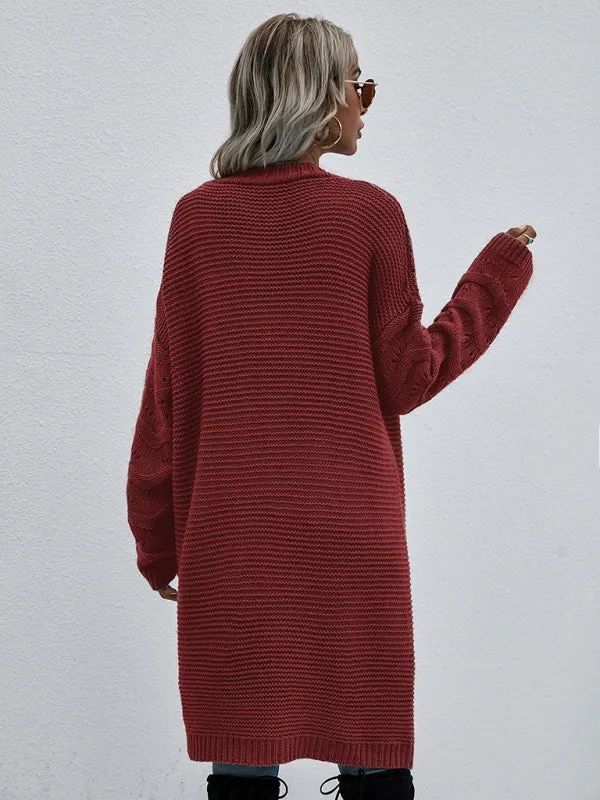 Anastasia Women's Open Front Cozy Knit Cardigan