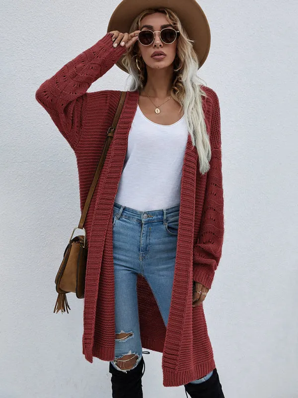 Anastasia Women's Open Front Cozy Knit Cardigan