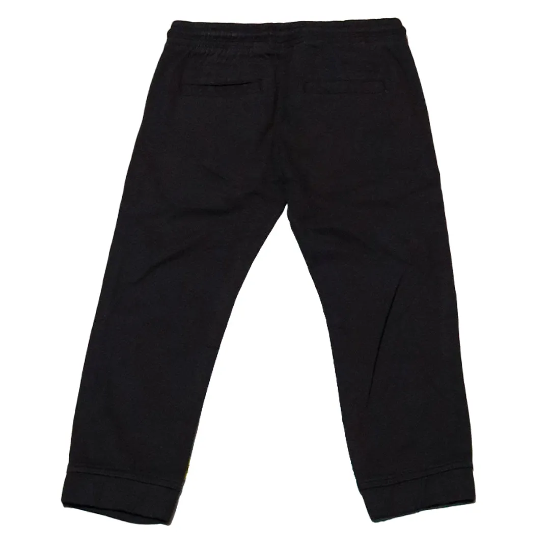 Black Elastic Waist Jogger