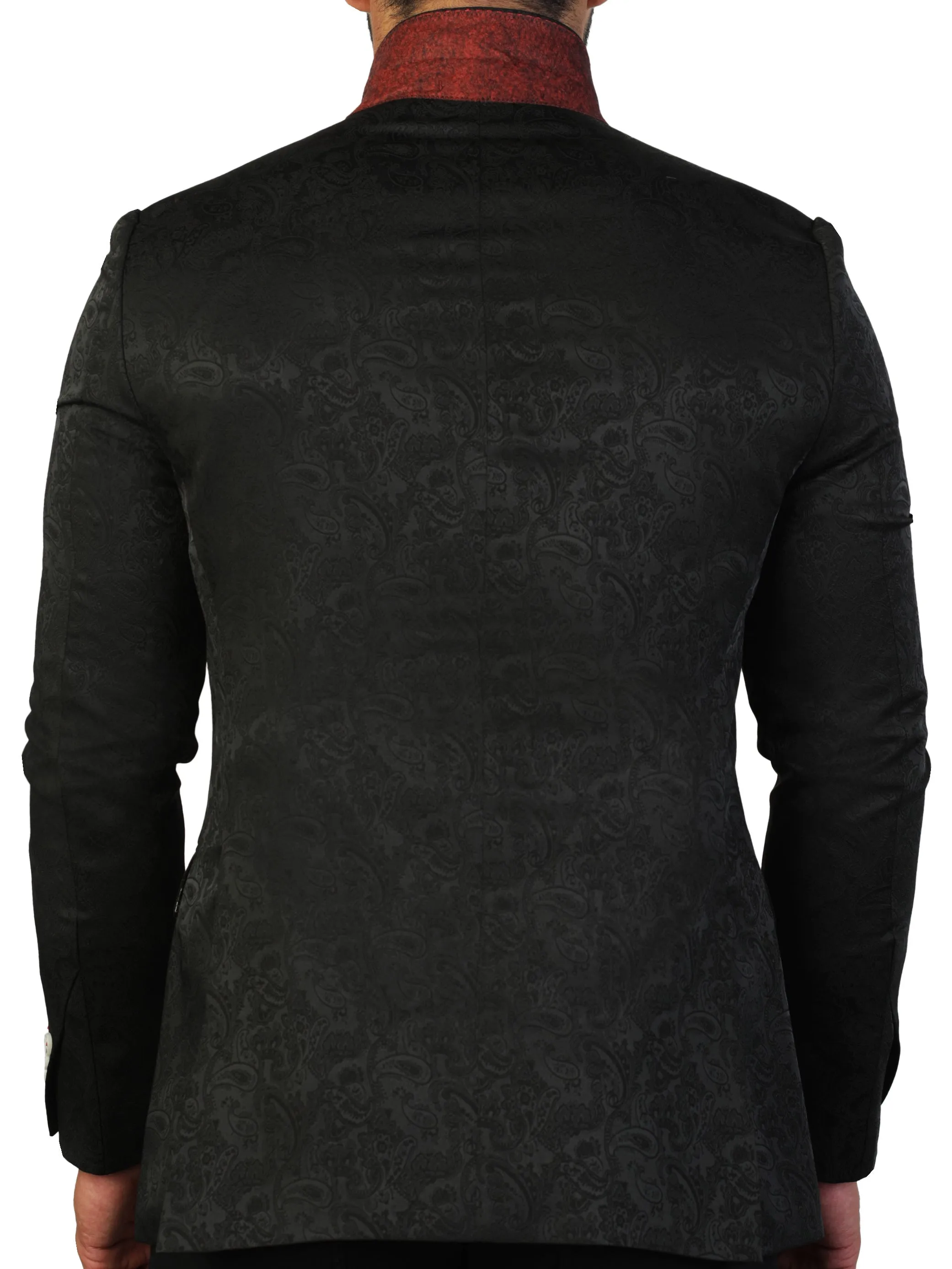 Blazer Beethoven Paisley Black