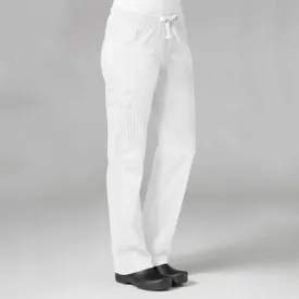 Blossom Pintuck Cargo Pant XS-2XL by Maevn / White