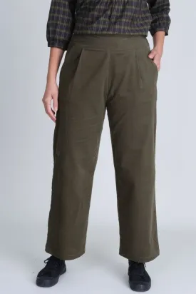 Carine Day Green Cord Trousers