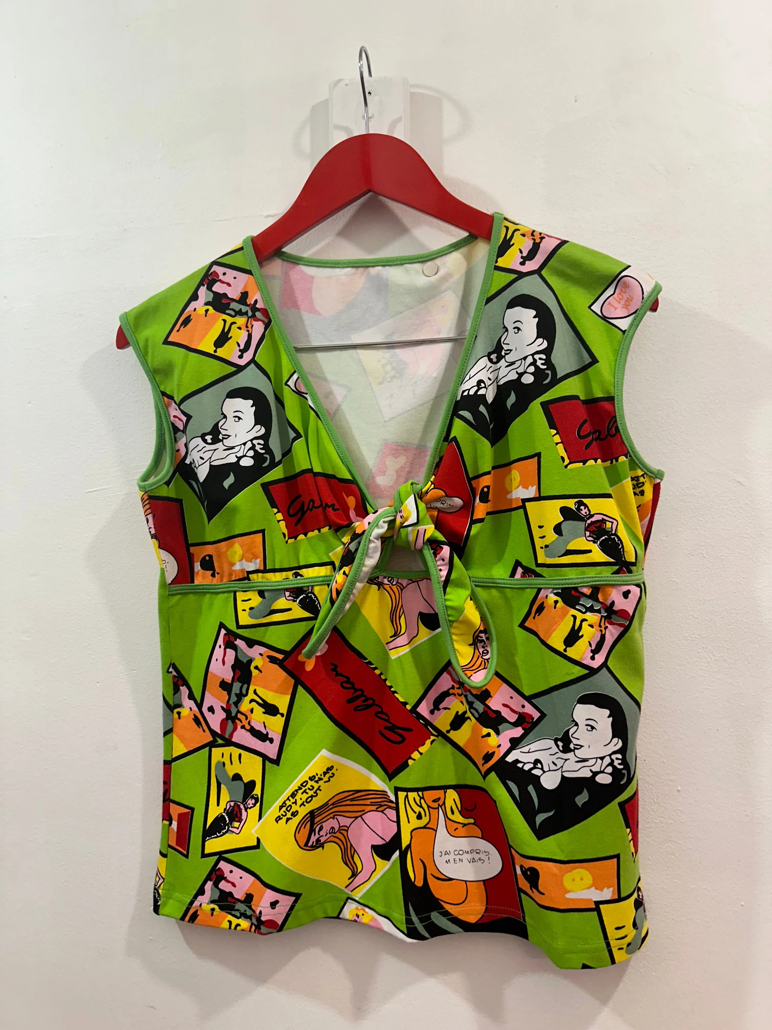 Comic Knot Tank Top
