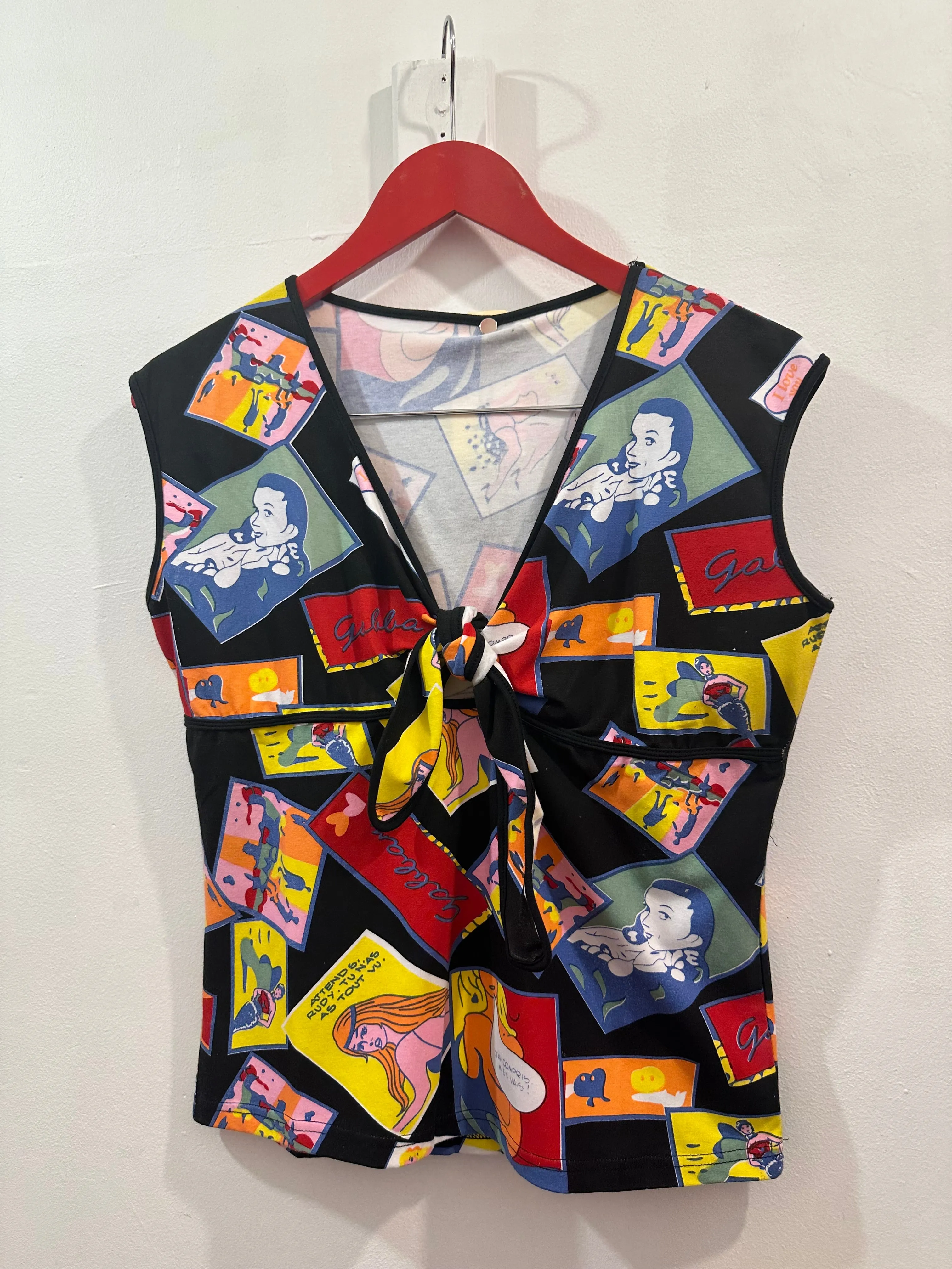 Comic Knot Tank Top