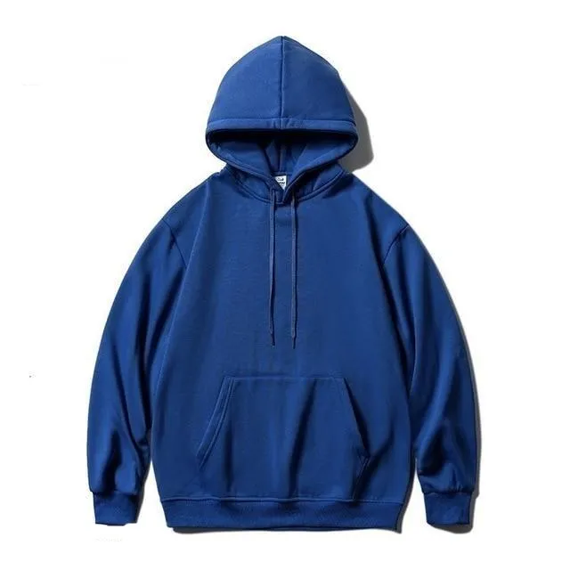 Cotton drawstring hoodie