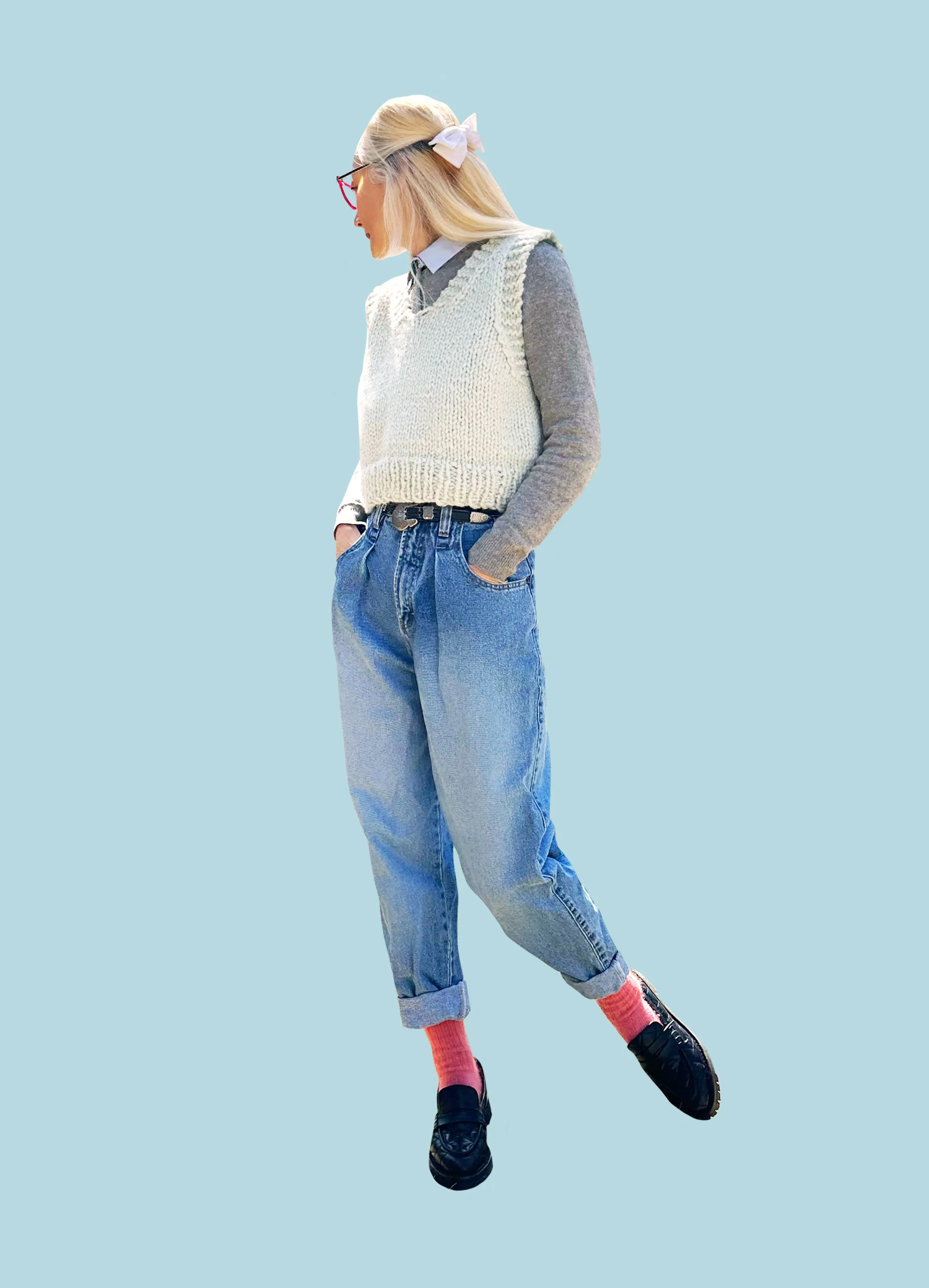 Cropped Weekend Vest PATTERN- Dream
