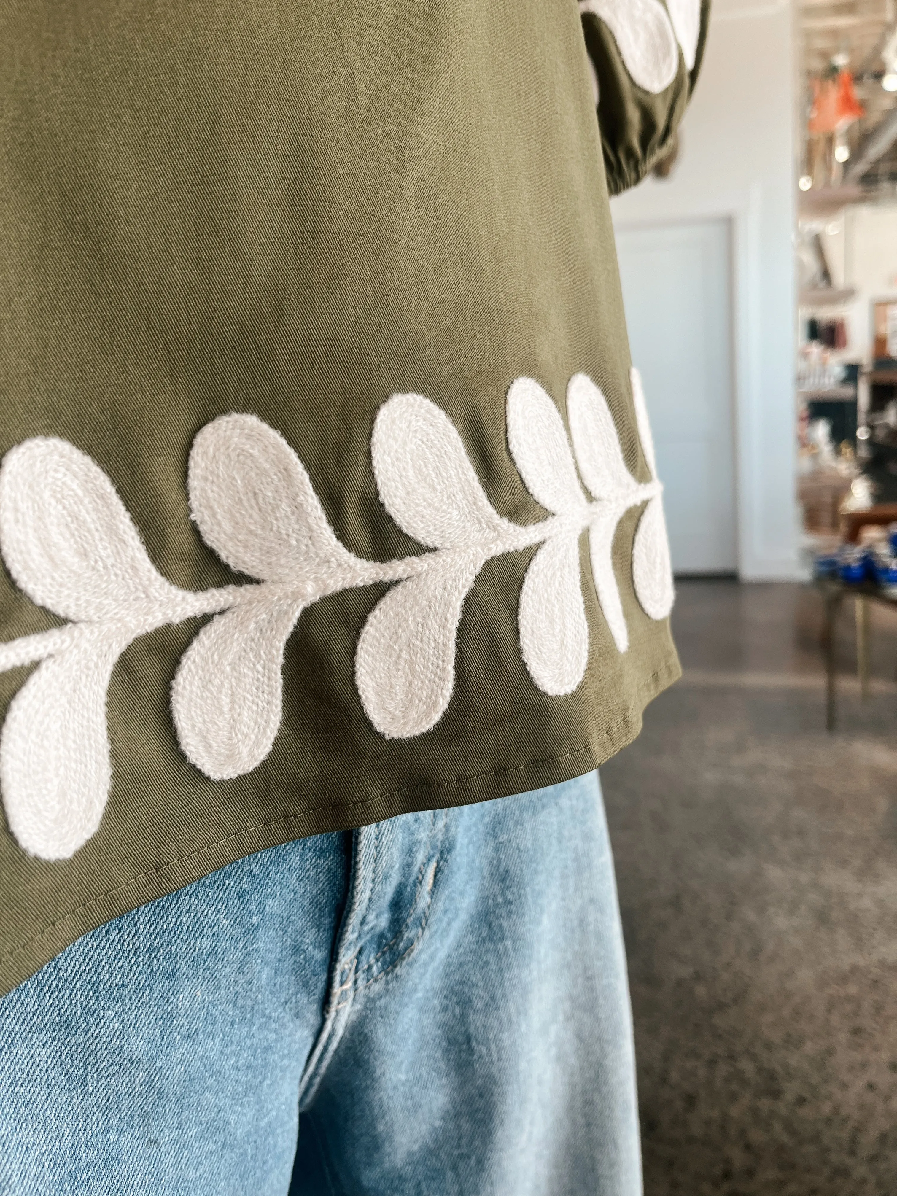 Evergreen Blouse