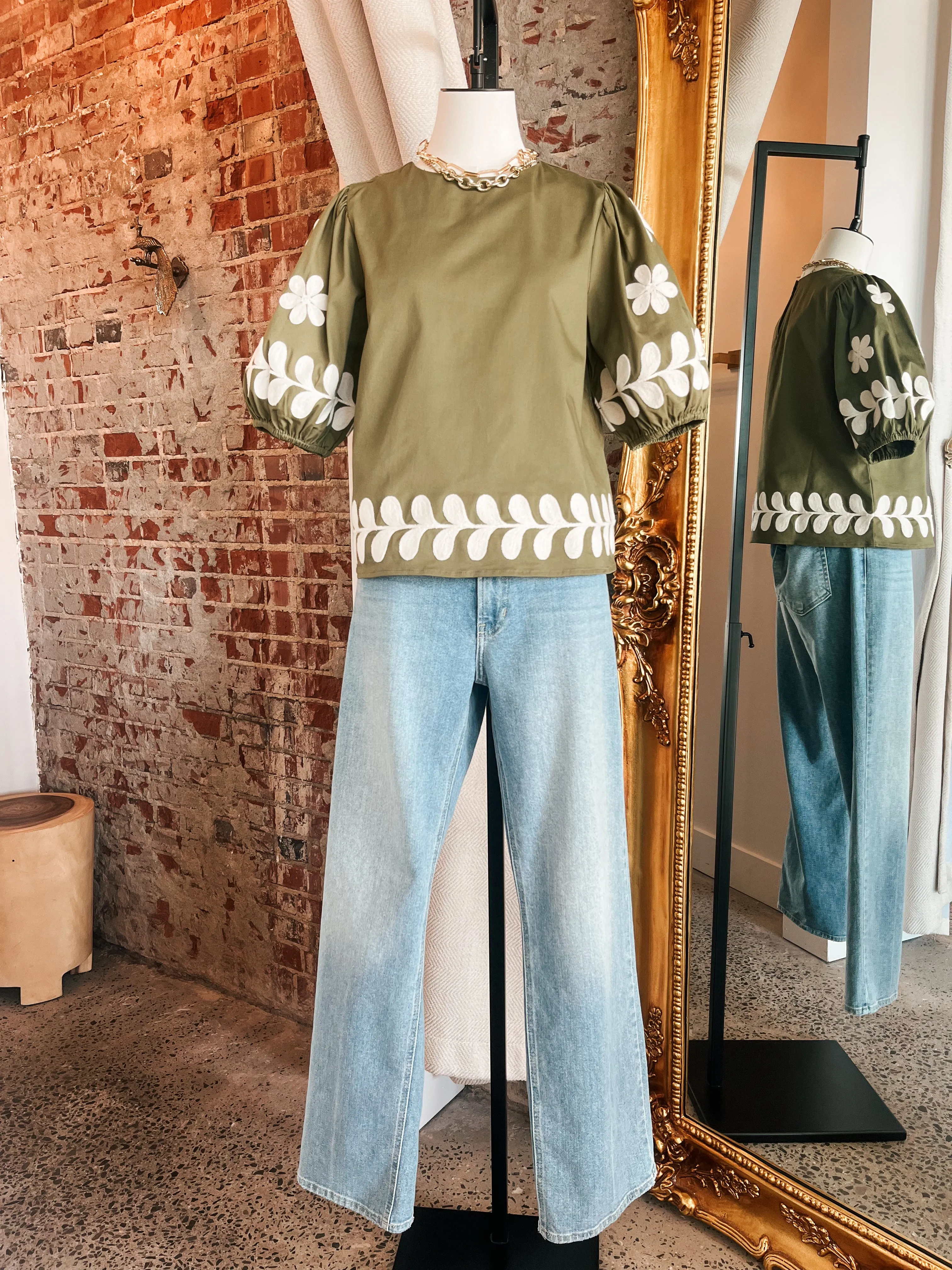 Evergreen Blouse