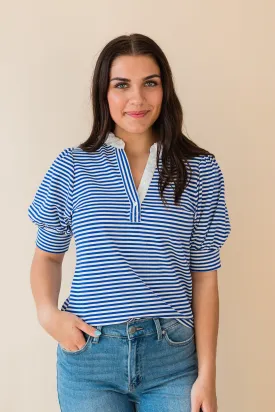 Kellie Ruffle Blouse