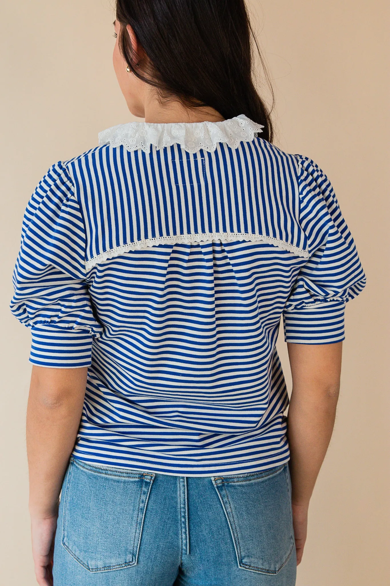 Kellie Ruffle Blouse