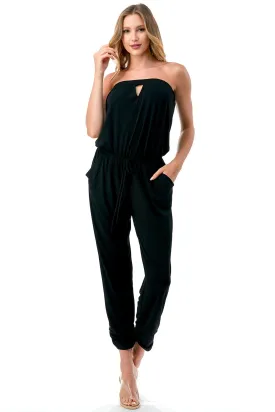 Keyhole Jogger Jumpsuit