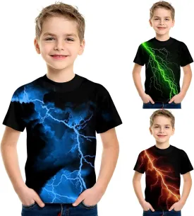 Kids Baby Short Sleeve Crewneck T-Shirts Top Toddler Boys Grils Value Pack Organic Cotton Summer Tee