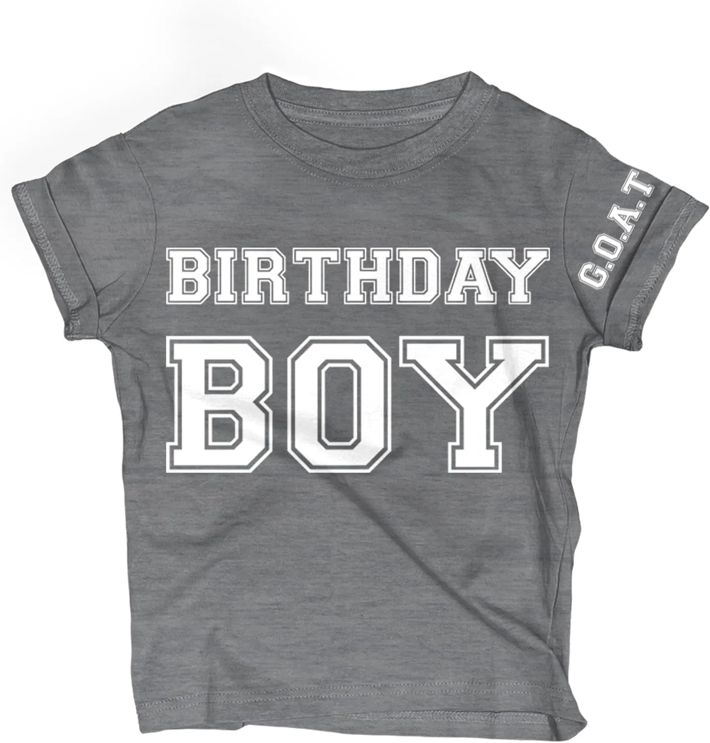 Lalo & Luna Happy Birthday Boy T-Shirt (1-12 Years Old) Baby-Toddlers to Kids Clothes Party Outfit Ultra Soft Tee Gift