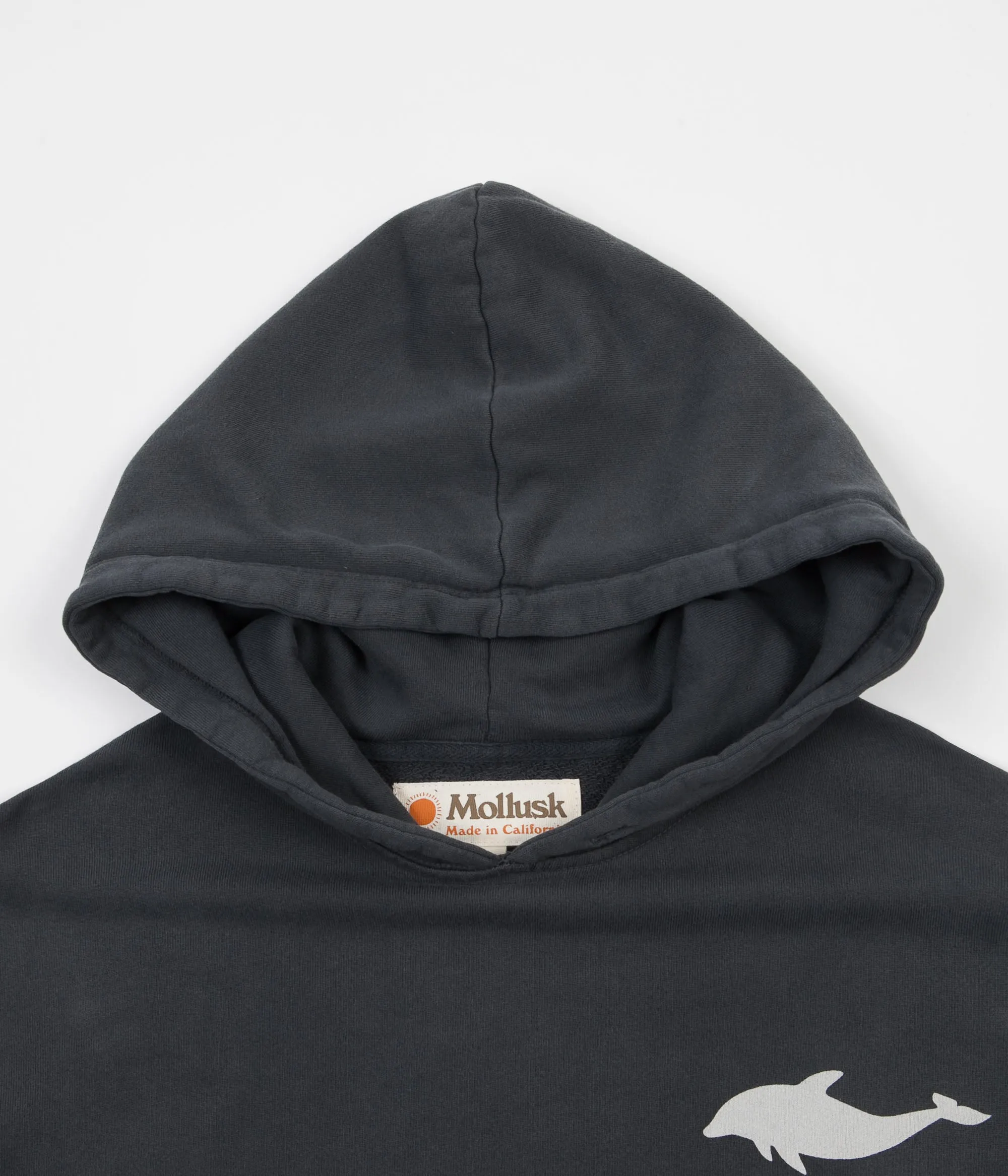 Mollusk Dolphin Hoodie - Faded Navy