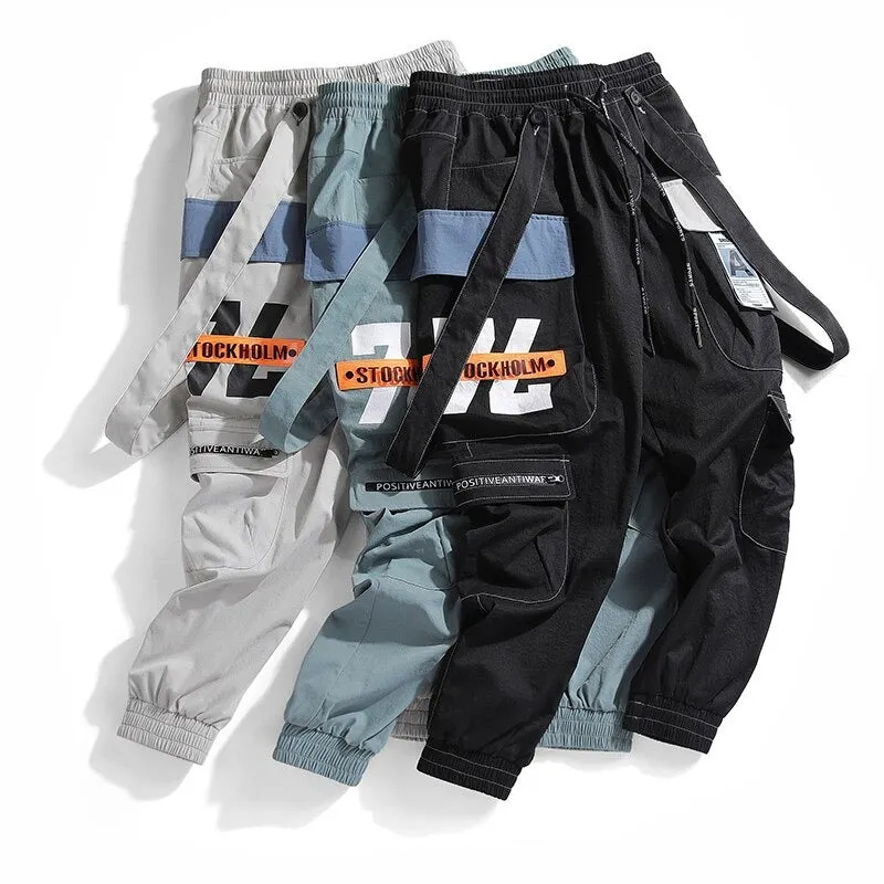 Multi-Pocket Casual Men's Cargo Pants