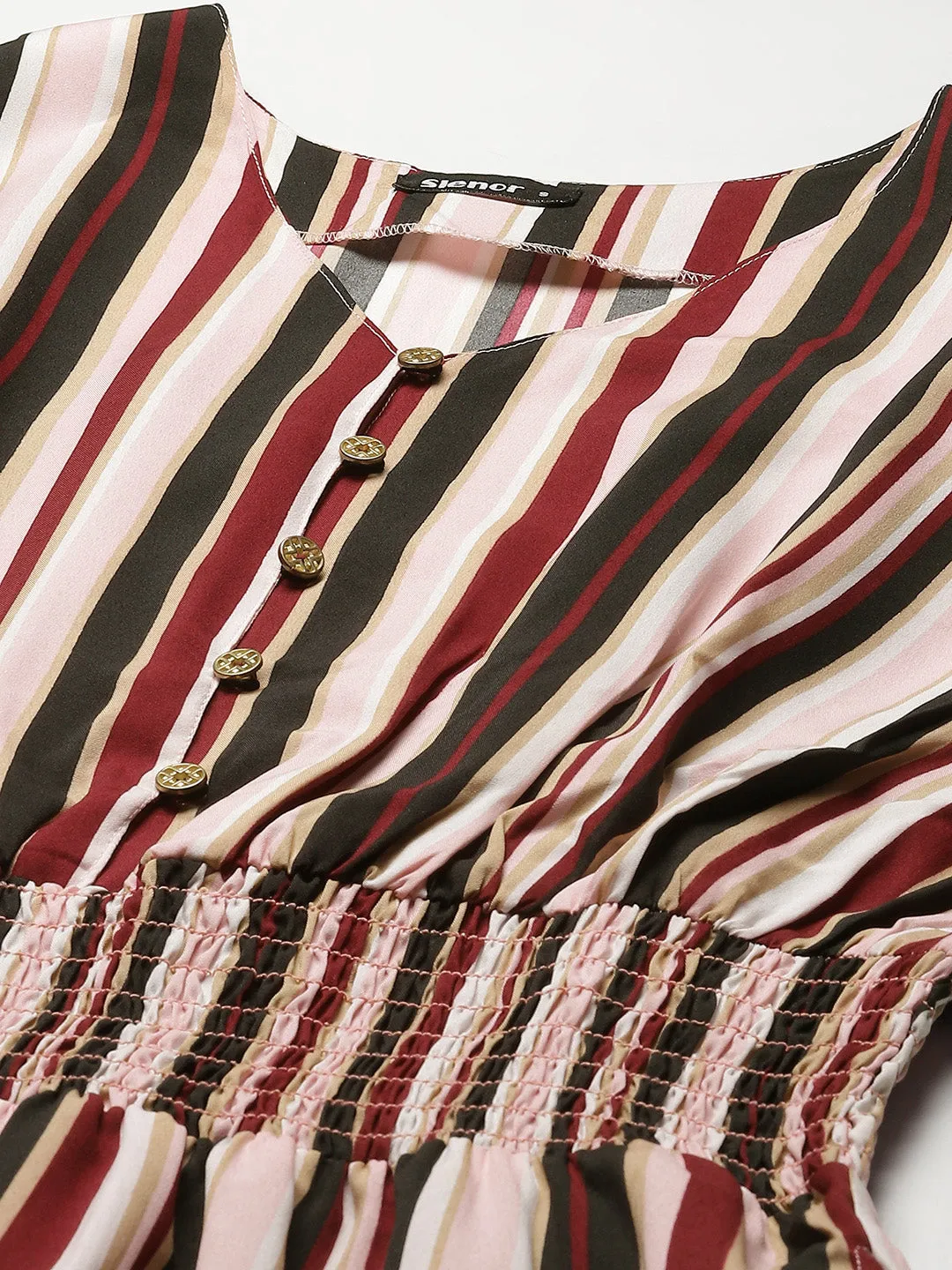 Multicolor Striped Jumpsuit
