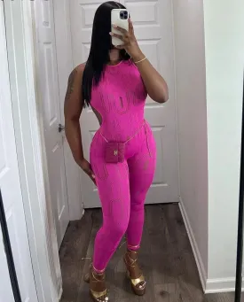 Shine Right Through Jumpsuit