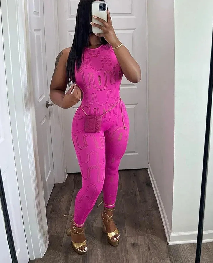 Shine Right Through Jumpsuit