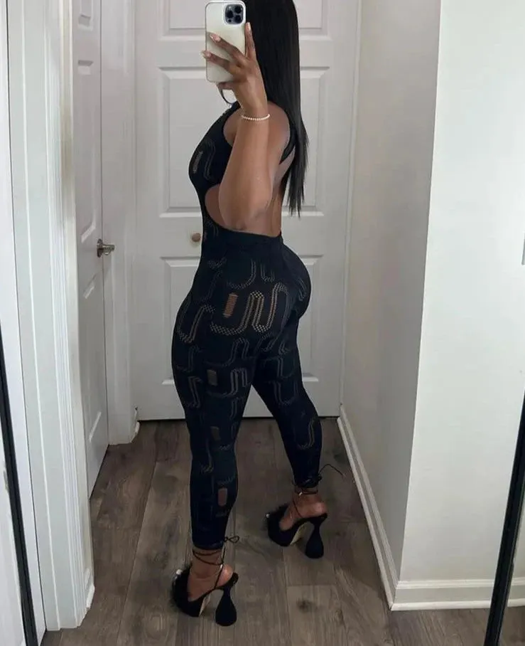 Shine Right Through Jumpsuit