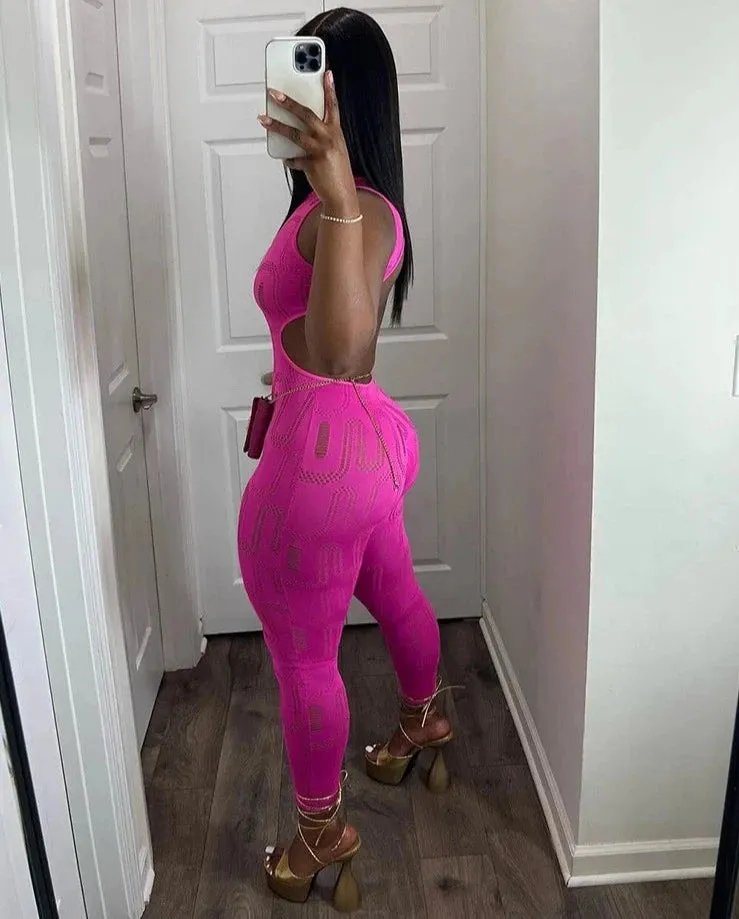 Shine Right Through Jumpsuit