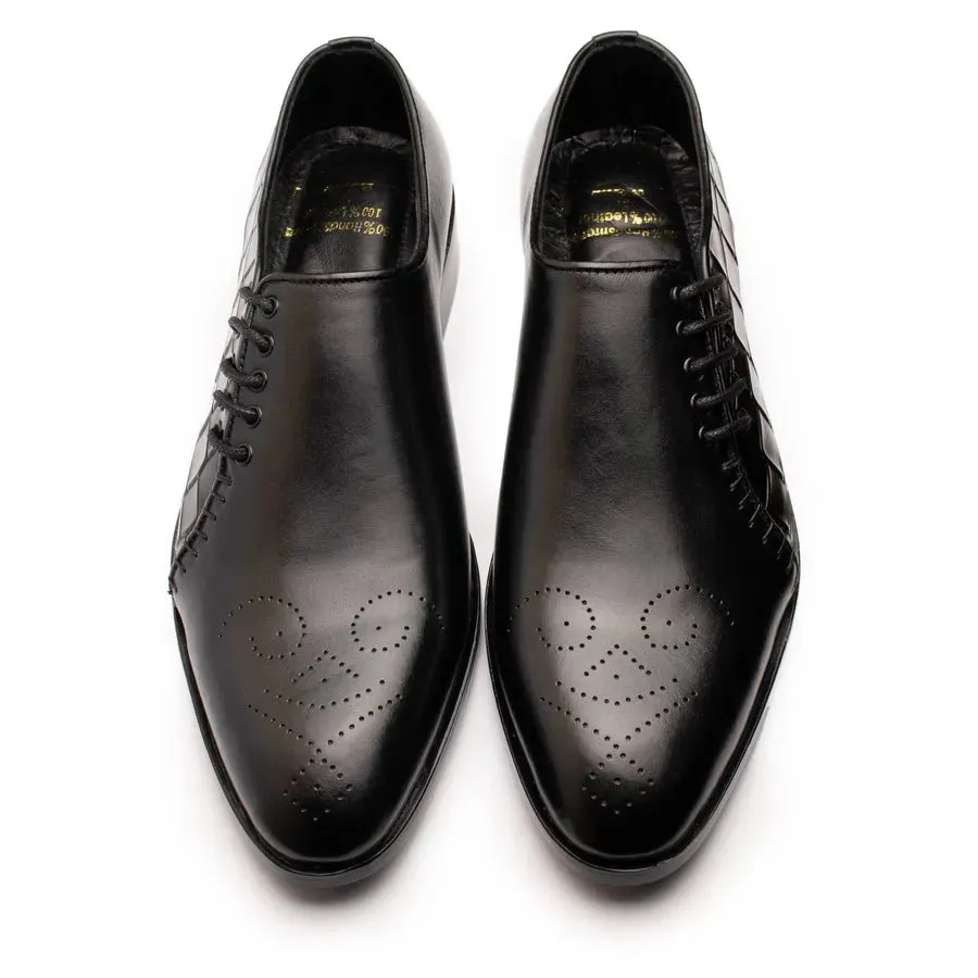 Side Lace up Black