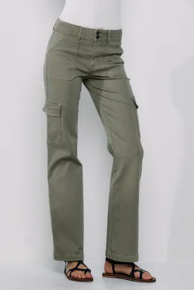 Slim Bootleg Cargo Pant