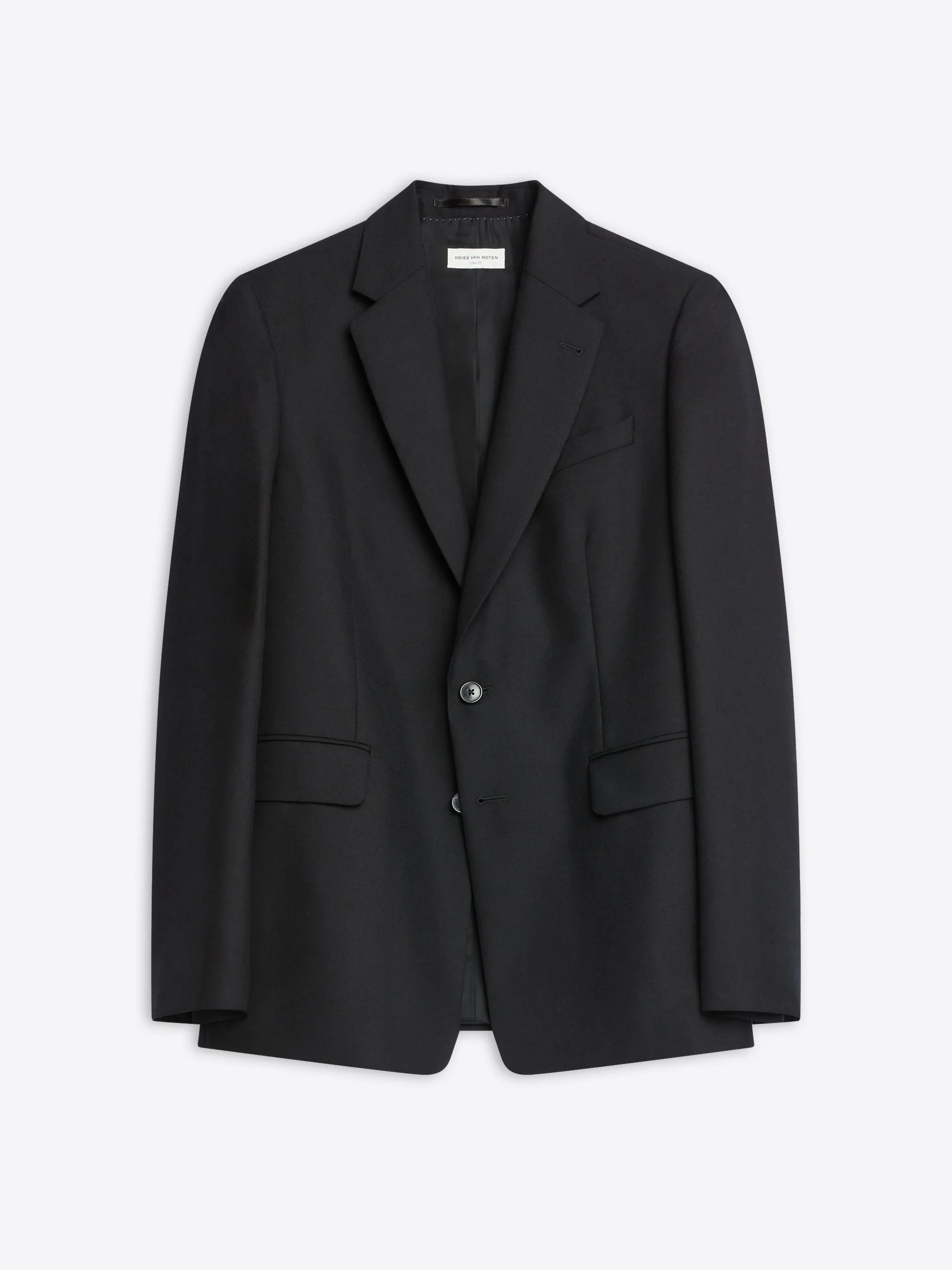 Slim fit wool blazer