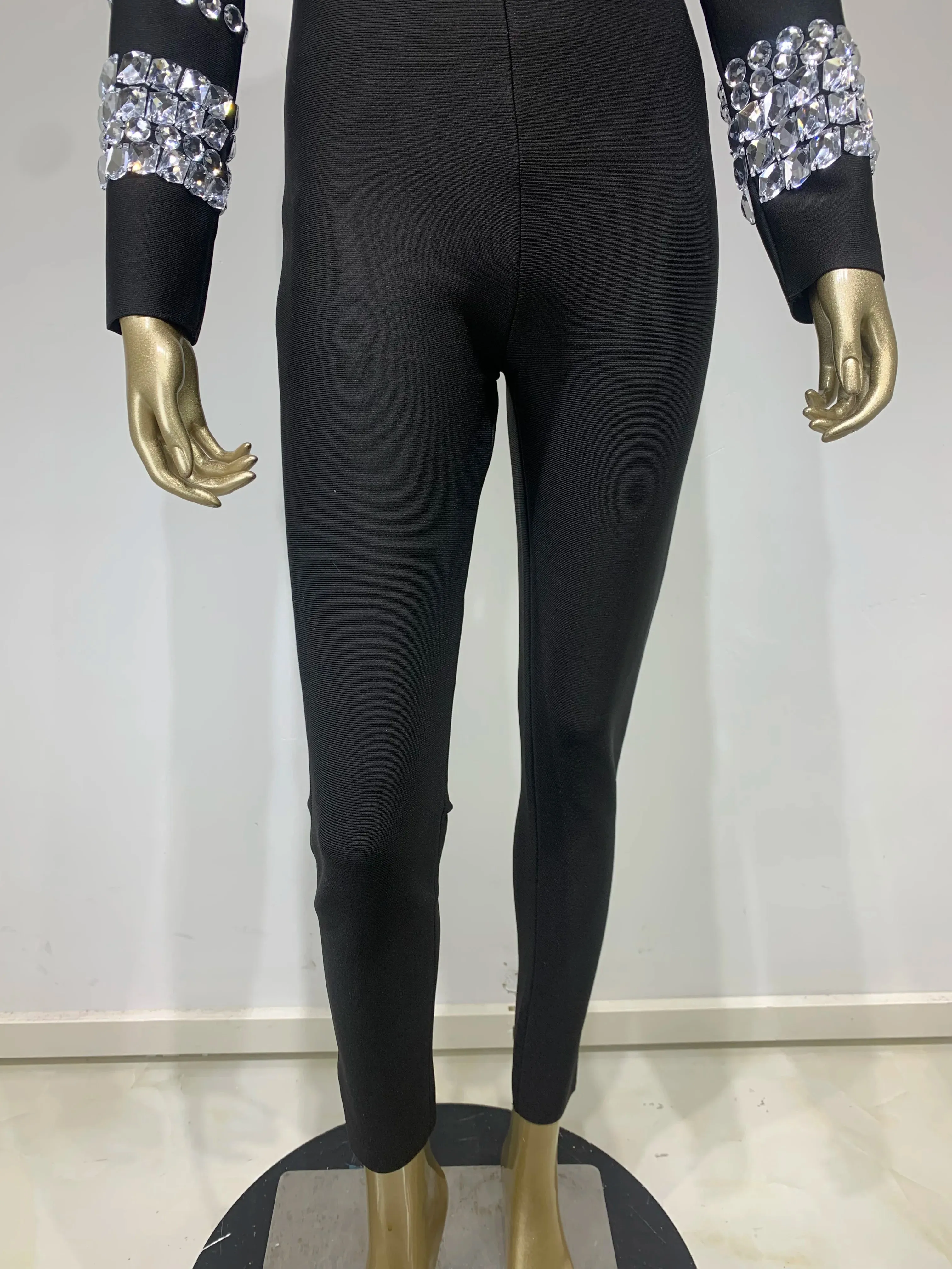 Sparkle And Shine Black Jumpsuit