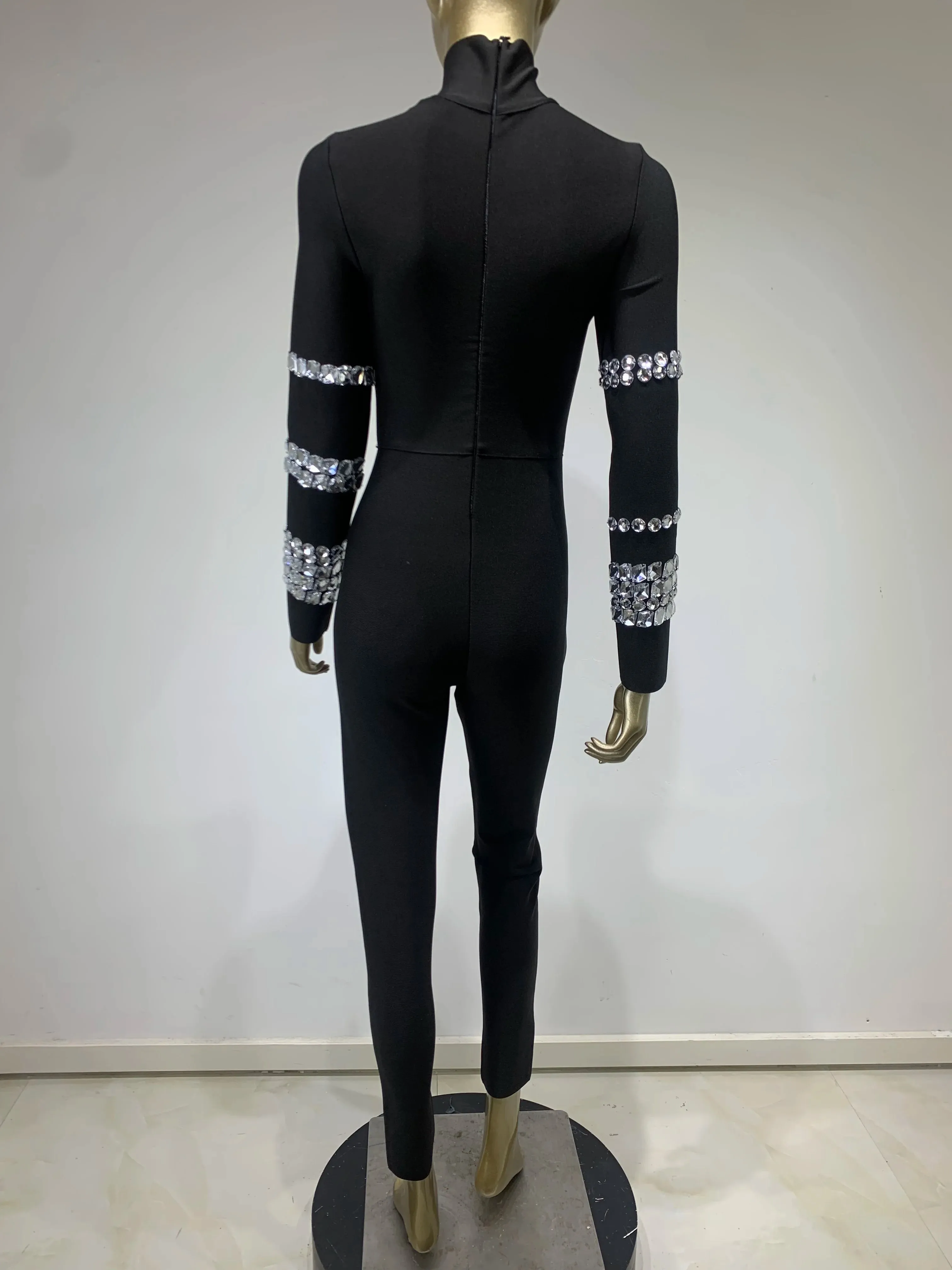 Sparkle And Shine Black Jumpsuit