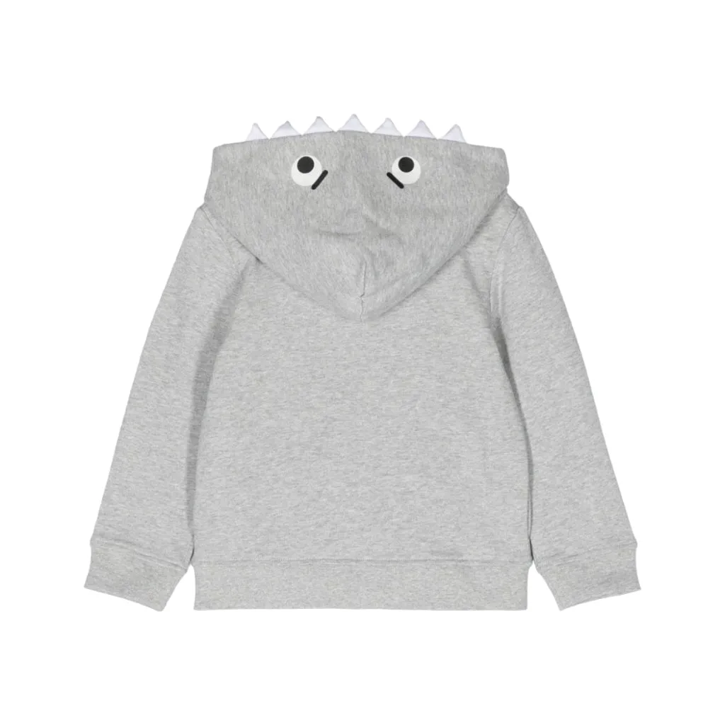 Stella McCartney Kids Shark Shape Jersey Hoodie