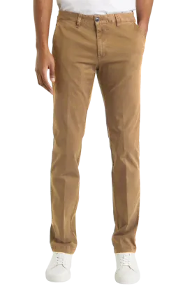 Stretch Comfort Flat Front Pant, British Tan