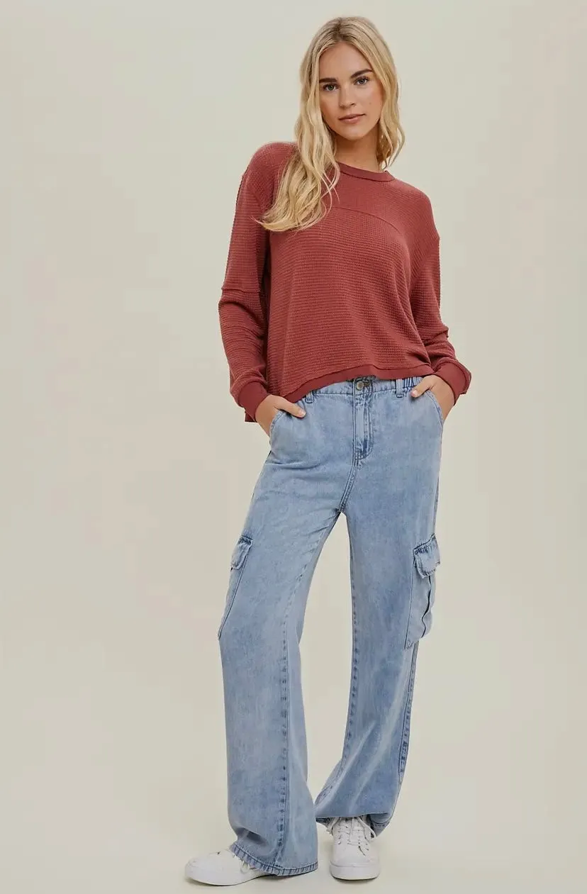 Tera Tencel Cargo Jeans