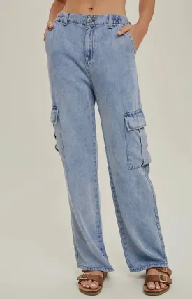 Tera Tencel Cargo Jeans