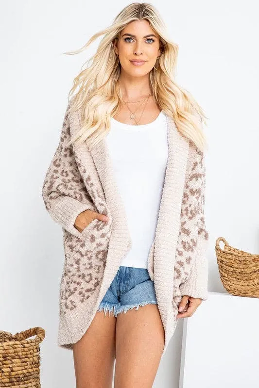 Tessa Cardigan - Taupe