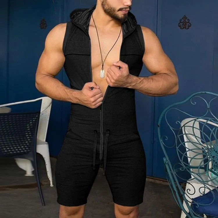Zip Up Hooded Onesie
