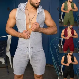Zip Up Hooded Onesie
