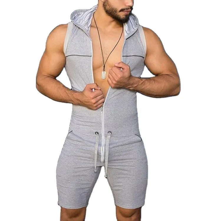 Zip Up Hooded Onesie